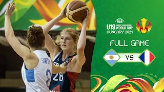 Argentina v France | Full Game - FIBA U19 Women's Basketball World Cup 2021
