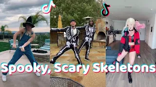 Spooky, Scary Skeletons TikTok Dance Compilation 2020