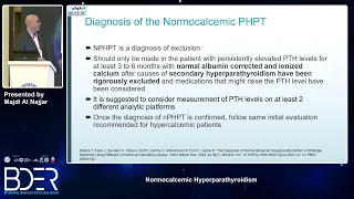 18  Majdi Al Najjar   Normocalcemic Hyperparathyroidism