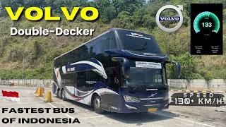 FLYING MACHINE of Indonesia 🇮🇩 | VOLVO Double-Decker FIRST Class | The ULTIMATE Experience 😲
