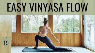 Easy Vinyasa Yoga Flow || COMMIT Day 19 // 30 days of YOGA