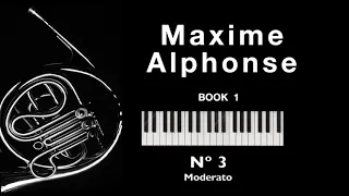 Maxime-Alphonse I nº 3, Moderato (Horn & Piano)