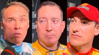 Drivers Frustrated with Hard NextGen Hits, Kevin Harvick, Kyle Busch, and Joey Logano React