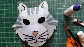 How to Make a CAT Mask | paper MASK
