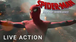 SPIDER-MAN Into The Spider-Verse | Live Action Opening