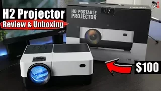 H2 LCD Projector REVIEW: 480p and 1800 Lumes - Is This Enough for Home Theater?