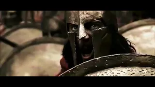 300 de Esparta/Melhor Cena - Espartanos guerreiros.