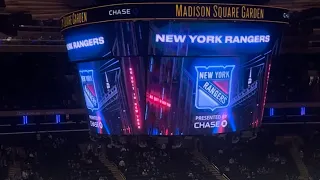 NY Rangers vs Buffalo Sabres Warmups 4/10/23