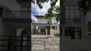 Brand New Modern House for sale in Antipolo Rizal.