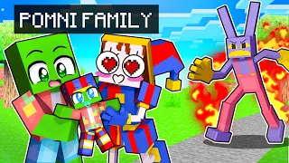 Having a POMNI Family WITHOUT JAX in Minecraft!