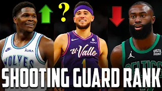 Ranking The Top 10 Shooting Guards In The NBA Right Now…