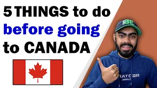 5 Things to do before going to Canada as an International Student 🇨🇦| Important Tips for Travelers