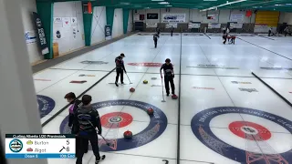 Curling Alberta U20 Provincials - Burton vs Algot