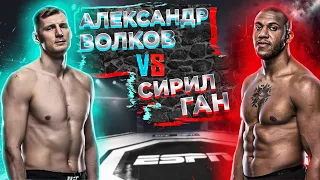 UFC Fight Night: Сирил Ган VS Александр Волков прогноз | аналитика мма | MMA REVIEW