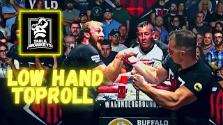 THE LOW HAND TOPROLL | THE TRIAD of ARM WRESTLING TECHNIQUES