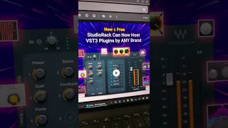 Waves great update to StudioRack. Now works with other brand VST3s