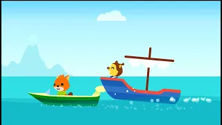 Flip the Rescue Boat & Ava the Submarine - Real City Heroes (RCH) | Videos For Children #cartoon