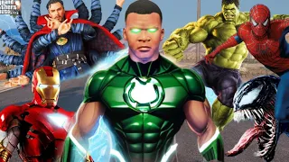 FRANKLIN Became "NEW AVENGER" & Save Los santos from Bad Villains || GTA 5 MODS