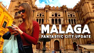 Malaga City Spain Fantastic City for the Holidays Update December 2022 Costa del Sol | Andalucía 4K