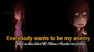 "Mikasa's new feelings" | Gacha | AOT Future!AU (Read description)