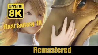 Final Fantasy 3 Opening 8K (Remastered with Neural Network AI)