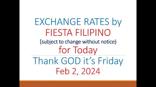 FIESTA RATES Feb 2, 2024