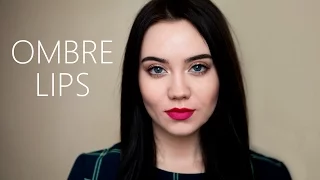 4 способа сделать омбре на губах/PINTEREST OMBRE LIP TUTORIAL