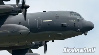 EA-18G Growler/C-130 Hercules Aerial Refueling Demo - Spirit of St Louis Airshow 2019