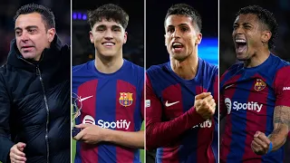 Barcelona's SPECIAL win vs Napoli [3-1] - ft Pau Cubarsi, Xavi, Joao Cancelo & Raphinha