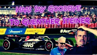 Haas Say Goodbye To Guenther Steiner