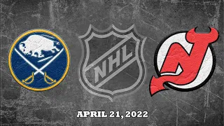 NHL Sabres vs Devils | Apr.21, 2022