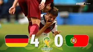 Germany 4 x 0 Portugal ● 2014 World Cup Extended Goals _ Highlights HD