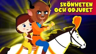 Skönheten och Odjuret - Sagor för barn - Tecknat på Svenska