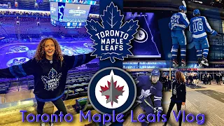 FOREVER LEAFS! || Toronto Maple Leafs Vlog || (Toronto vs Winnipeg)