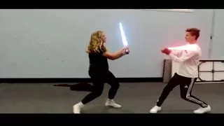 Star Wars Light Saber duel