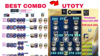 UTOTY F2P Calculations and Final Calculations for BEST TOTY Combinations in Fifamobile22