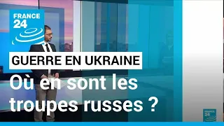 Guerre en Ukraine : les troupes russes toujours bloquées autour de Kiev • FRANCE 24