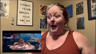 The Little Mermaid | Something Out There | REACTION