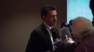 Sacha Llorenty (Bolivia) on the Middle East - Security Council Media Stakeout (08 December 2017)