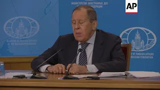 Lavrov: West's 'hybrid war' won't stop Moscow