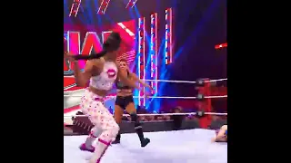 bianca belair attack becky - #shorts #wwe #viral #trending