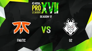 fnatic vs G2 | Map 1 Vertigo | ESL Pro League Season 17