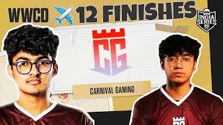 CARNIVAL GAMING 12 Kills WWCD In BGIS GRIND 2024✈️ Goblin And Neyo On Fire🔥