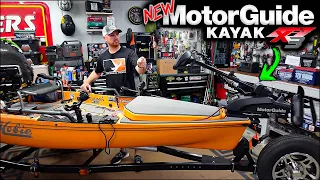 NEW Kayak GPS Trolling Motor Install | Motorguide Xi3 Kayak Edition | DIY 2022