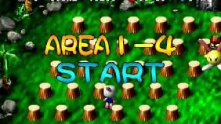 Bomberman World (PSX) game over