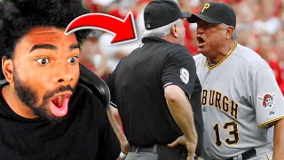 FOOTBALL FAN REACTS TO MLB | Unusual Ejections in History (BASEBALL FIRST TIME REACTION)
