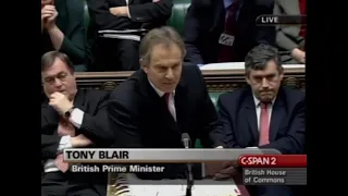 Tony Blair DEMOLISHES Michael Howard on the Eve of the 2005 election
