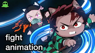 Demon Slayer CATS - Fan Animation (muted because copyright)