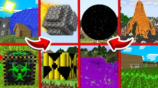 8 СПОСОБОВ УНИЧТОЖИТЬ МИР МАЙНКРАФТ НО АПОКАЛИПСИС 1 годик 100 лет 100% Ловушка Minecraft Троллинг