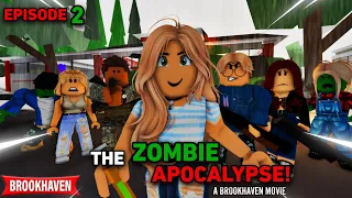 THE ZOMBIE APOCALYPSE!!!| Chapter 2 | ROBLOX BROOKHAVEN 🏡RP (CoxoSparkle)